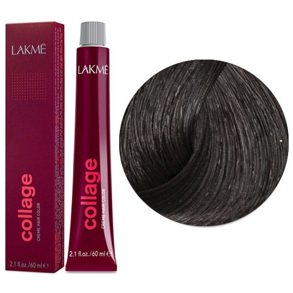

Краска для волос LAKME Collage 4/00 Средний шатен