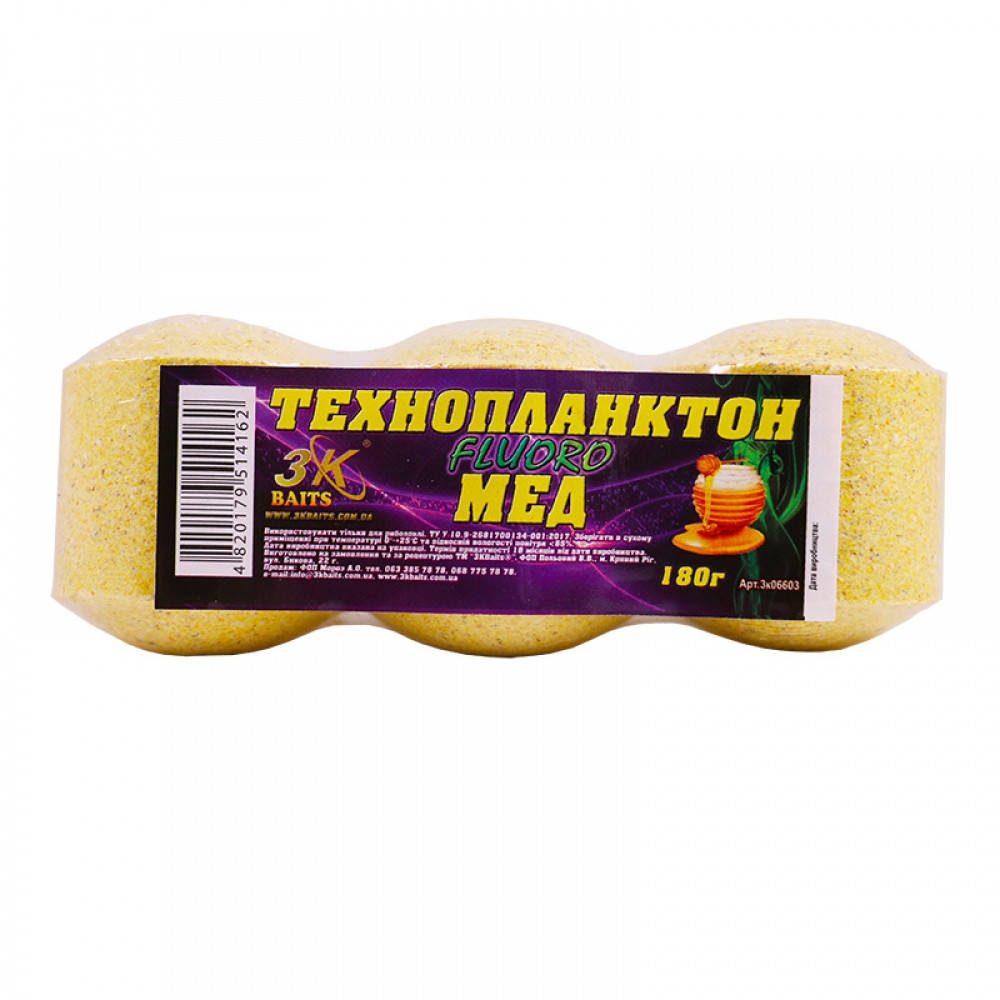 

Технопланктон FLUORO (мед) 180г