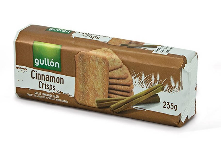 

Печенье с корицей Gullon Cinnamon Crisps 235 г Испания