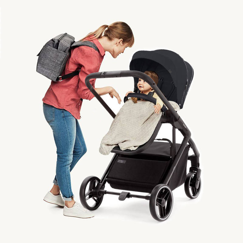 

Прогулочная коляска CARRELLO ALFA CRL-5508 Night Grey