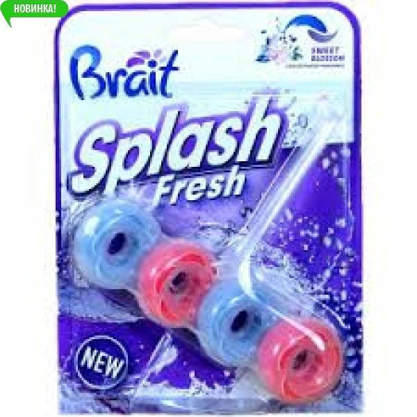 

Блок для туалету Brait SPLASH FRESH Sweet blossom рож. (хвилька)