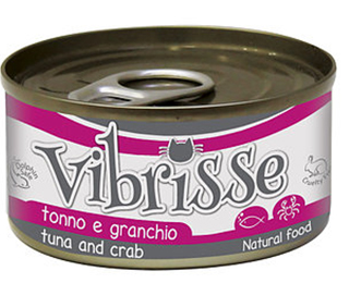 

Vibrisse 140г консерва для кошек (тунец,краб)