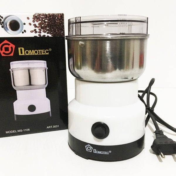 

Кофемолка электрическая ножевая Domotec MS-1106 150 Вт