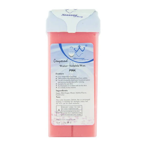 

Воск Konsung Beauty Pink Water Soluble Wax - Воск для депиляции кассетный 150г