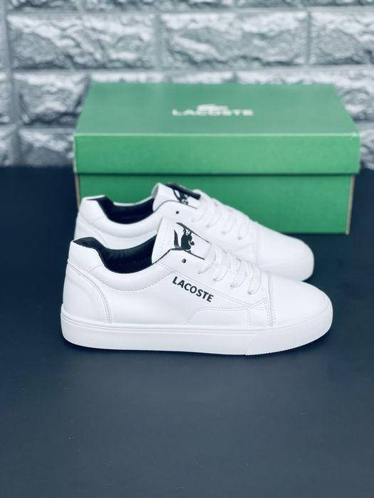 

Кроссовки Лакоста Кросівки Lacoste Все размеры Лакосте Новинка! белые кросовки, Белый