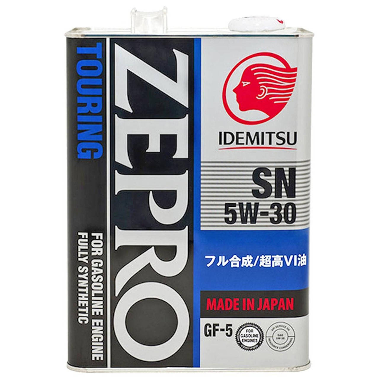 

Масло ZEPRO Idemitsu 5w30 4л
