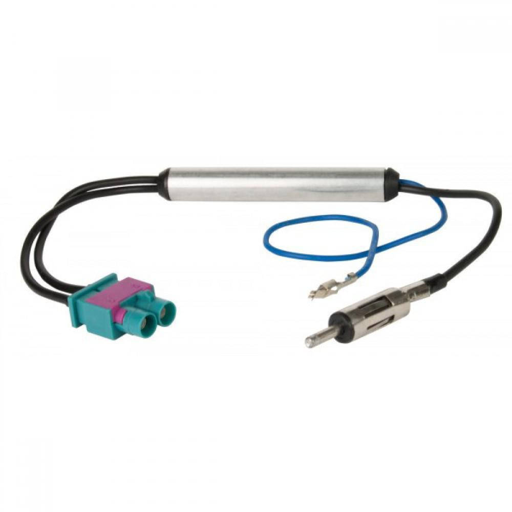 

Антенный адаптер AWM 140-25 Audi / Mercedes / Seat / Skoda / VW - DIN 2x Fakra