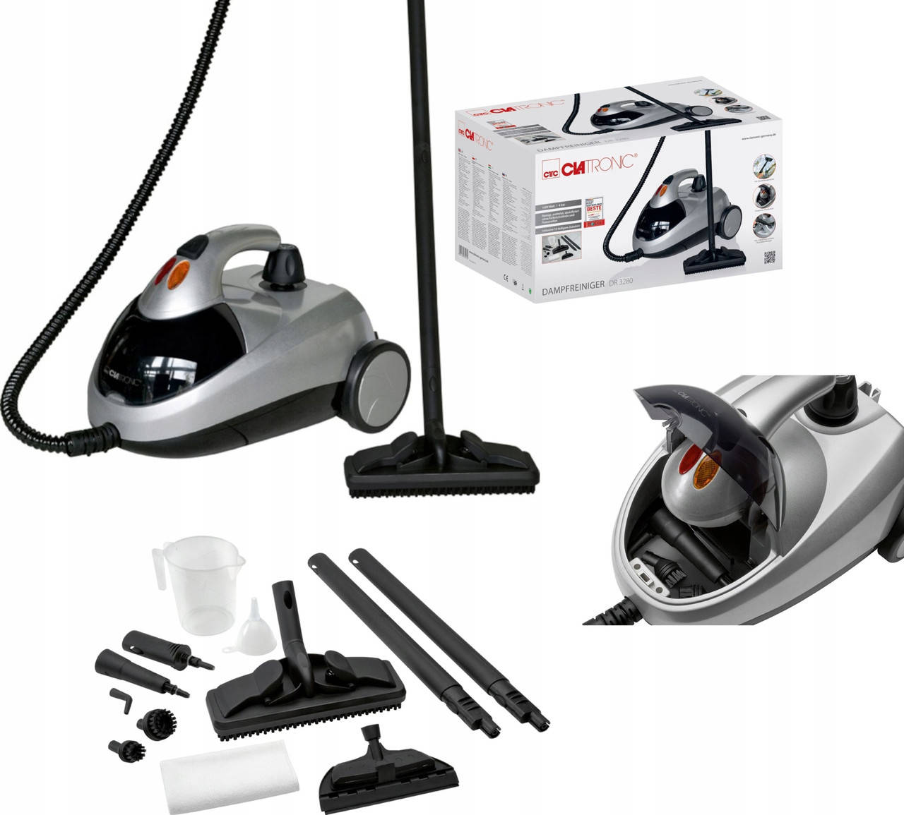 

Пароочиститель Clatronic DR 3280 1500 Вт