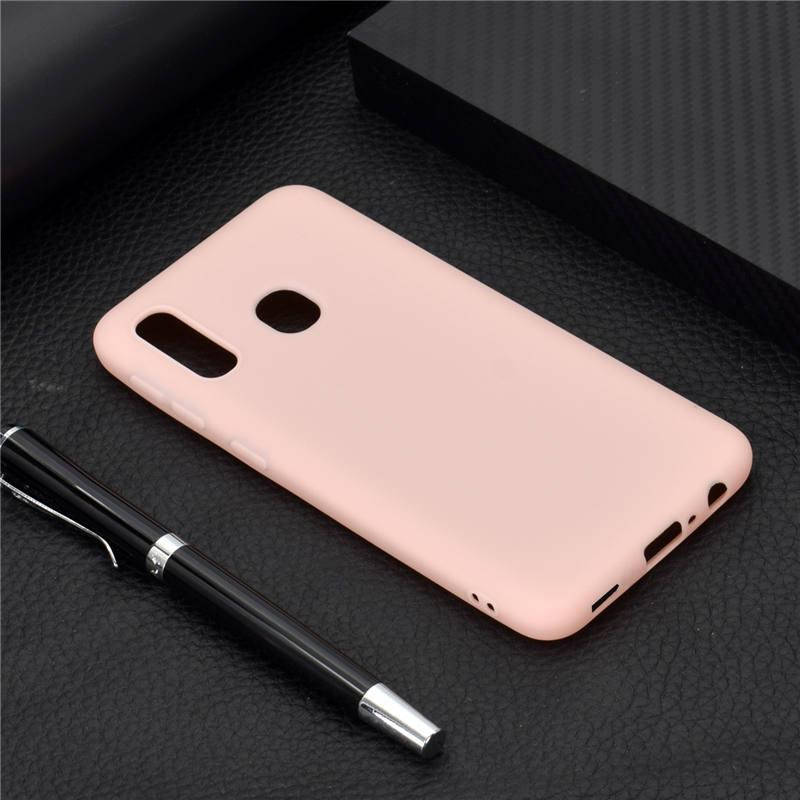 

Чехол Soft Touch для Vivo Y19 силикон бампер светло-розовый