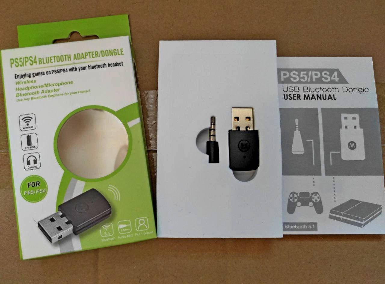 

Bluetooth 5.1 USB адаптер dongle донгл для Sony PlayStation PS4 PS5
