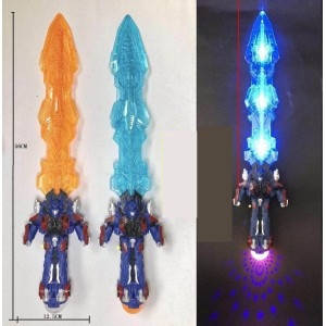 

Меч Оптимус Прайм светящийся с музыкой и лазером