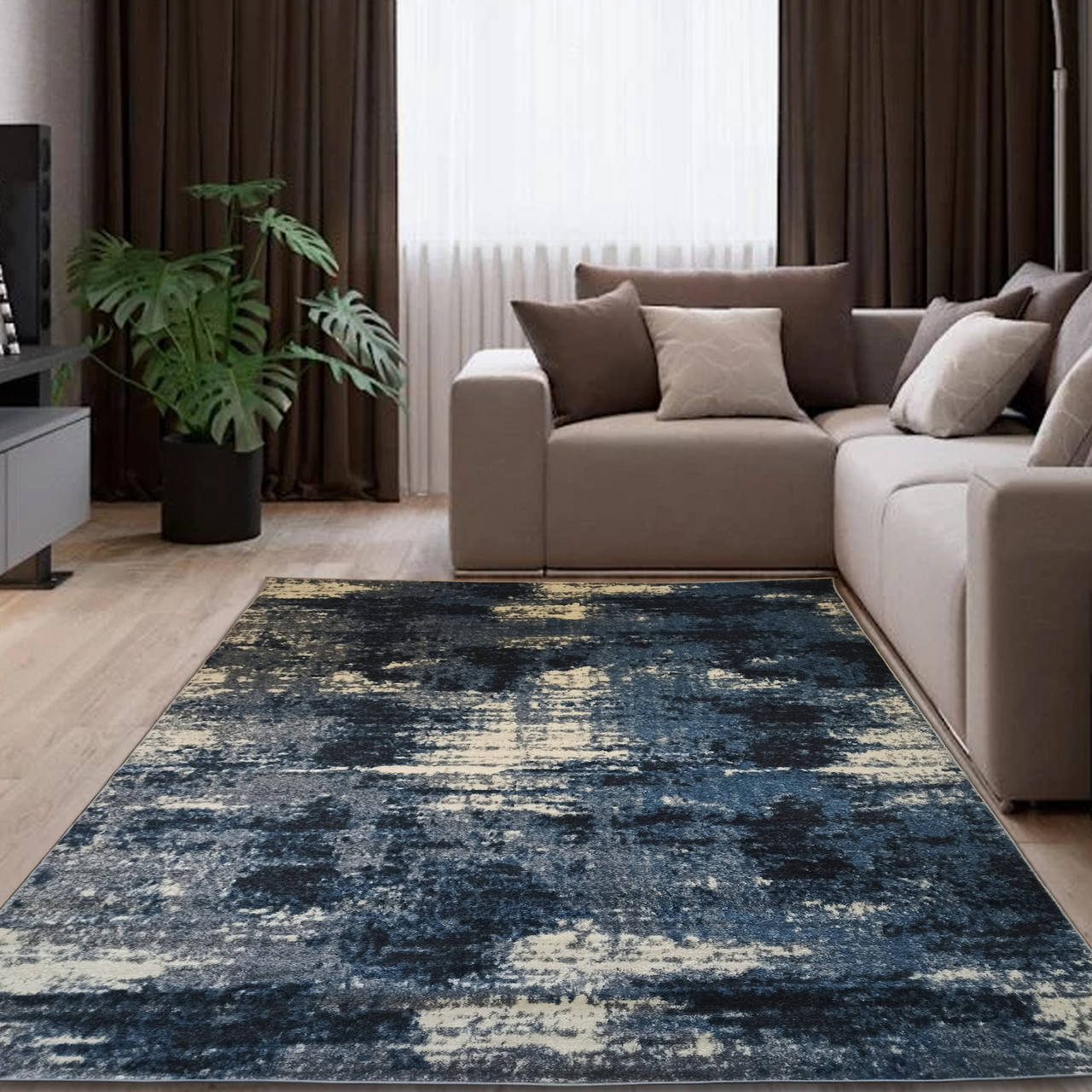 

Ковер 1,5 х 2,3 м Espresso Blue 02619A