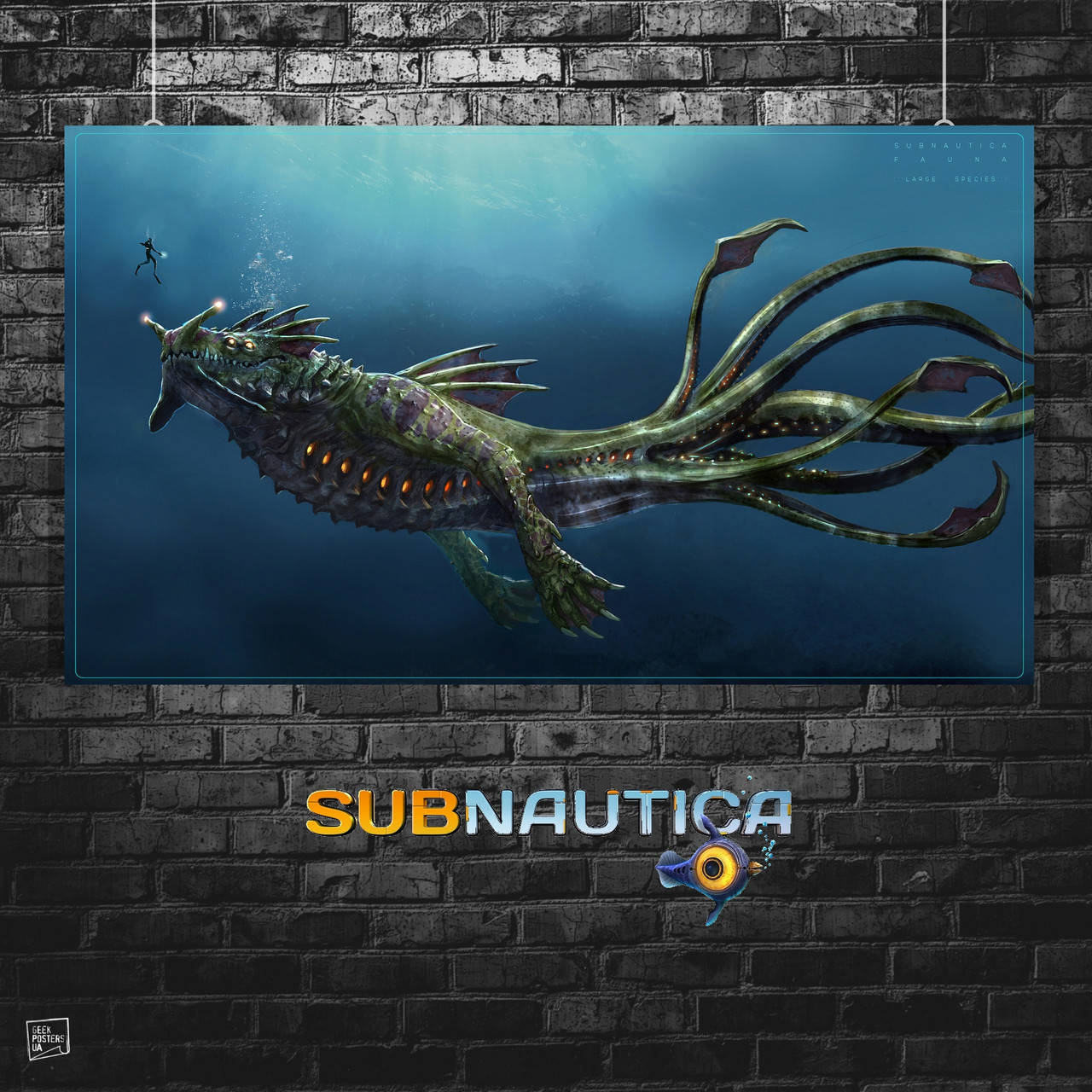 

Постер Subnautica. Размер 60x35см (A2). Глянцевая бумага