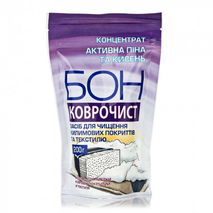 

Засіб для чищення килимів БОН "Коврочист" 200 г