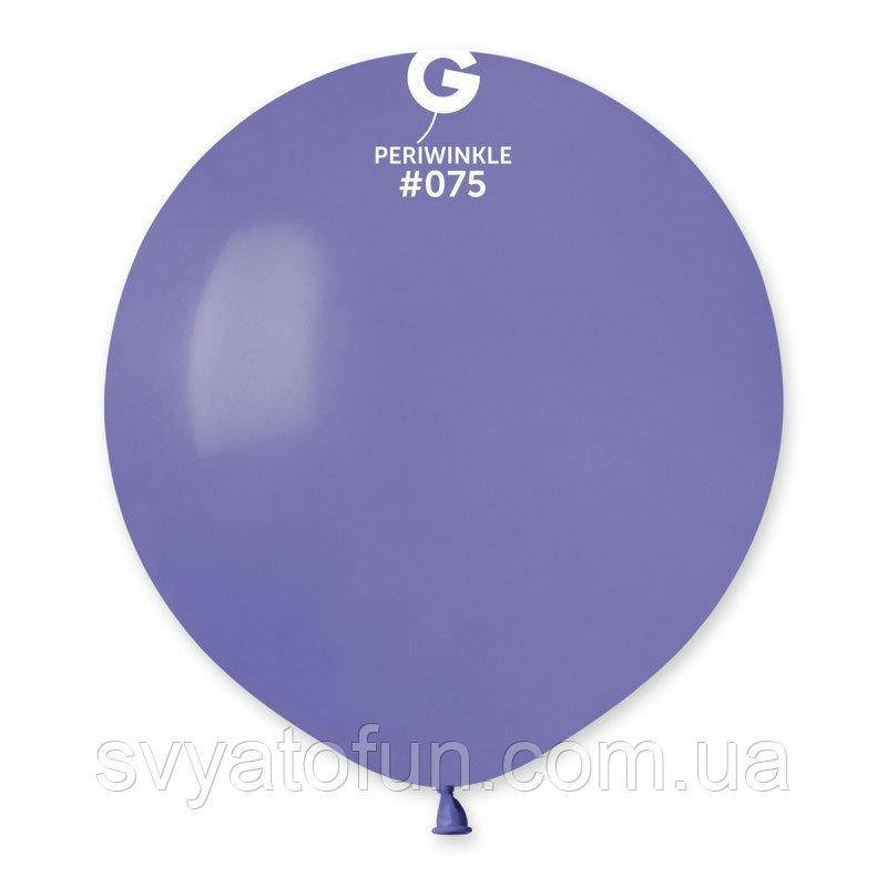 

Латексный воздушный шарик 19" пастель 75 барвинок синий 1шт Gemar