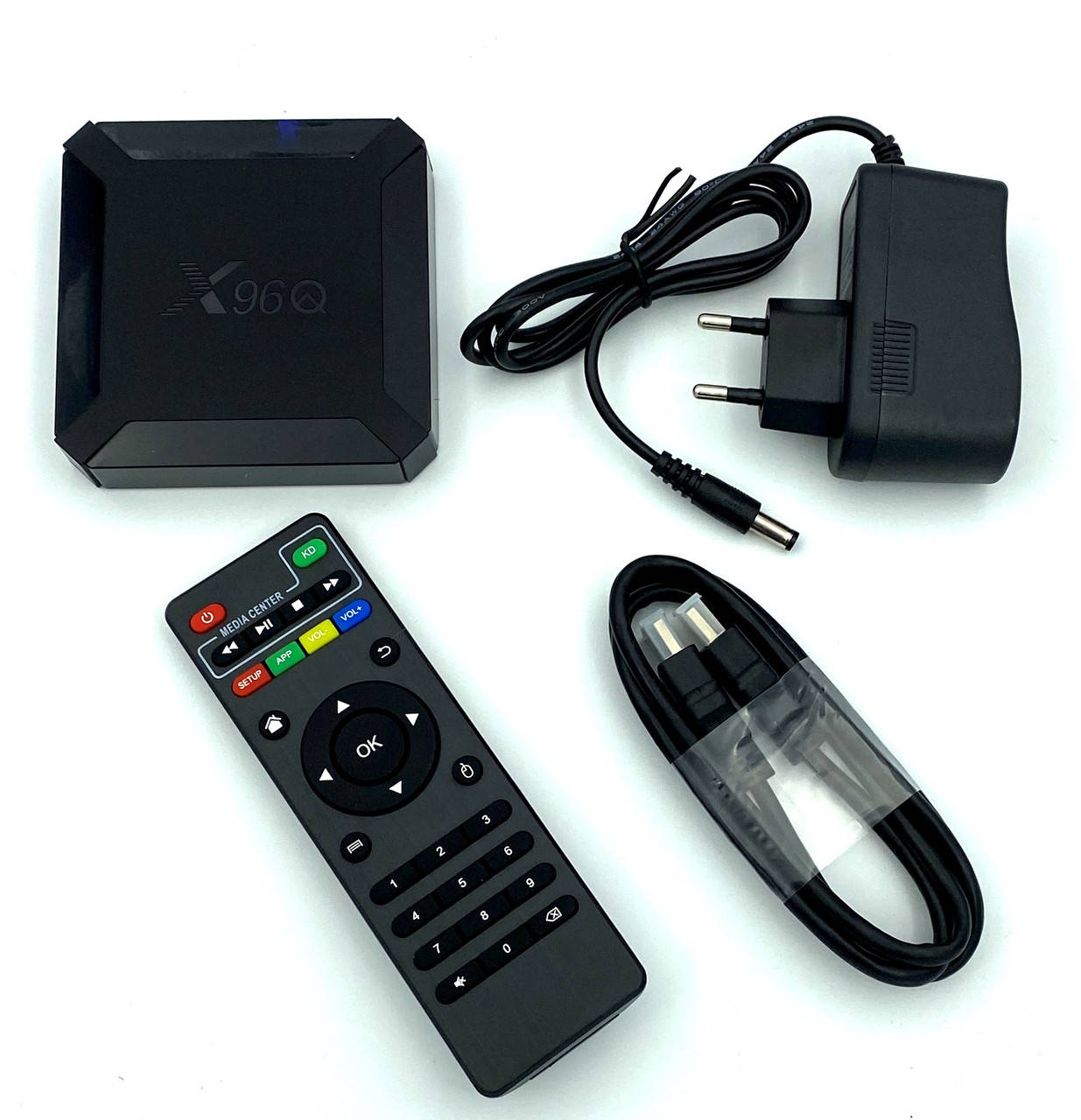 

Смарт приставка / Android Smart TV Box X96Q 2/16Gb Allwinner H313 Cortex-A53 Android 10