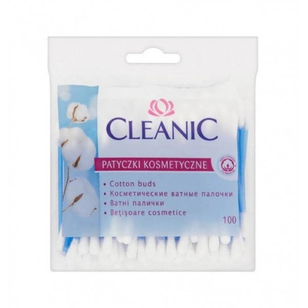 

Ватные палочки Cleanic 100 шт