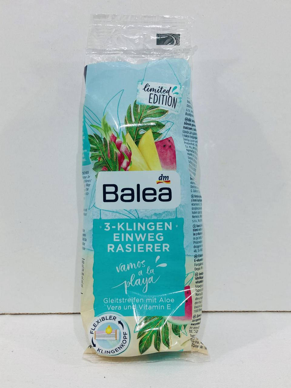 

Одноразові жіночі станки для гоління Balea 3-Klingen, 8 шт