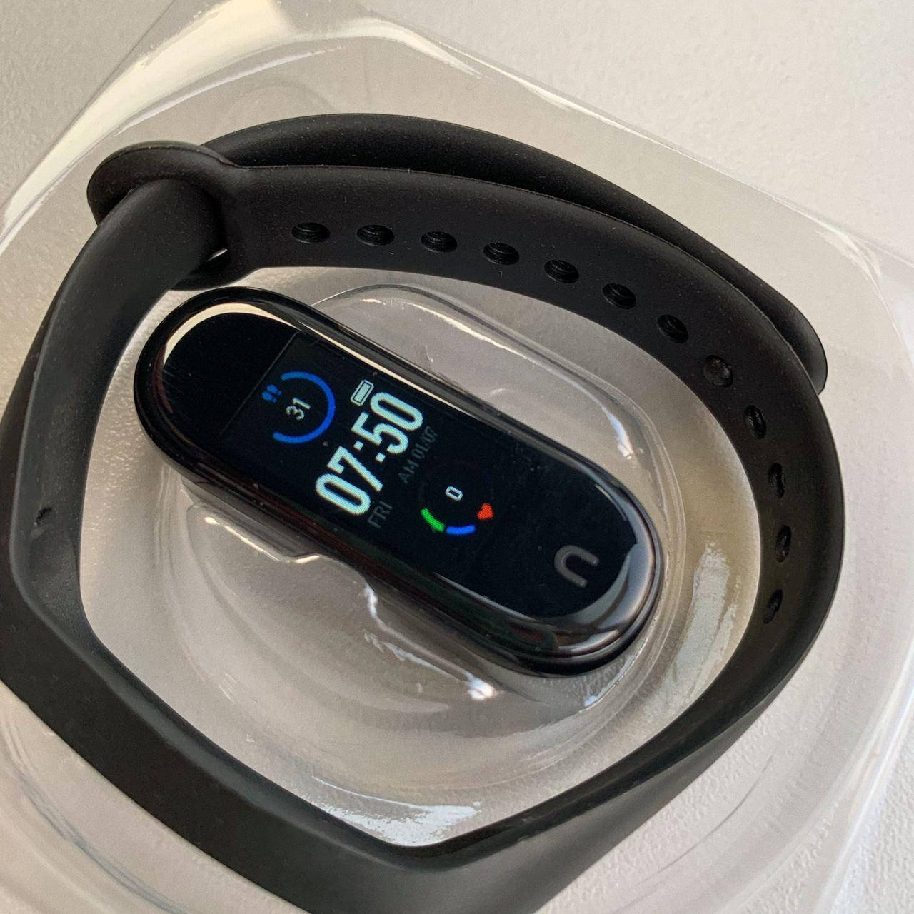 

Xiaomi Mi Band m5 спортивный браслет фитнес трекер smart wath Черные