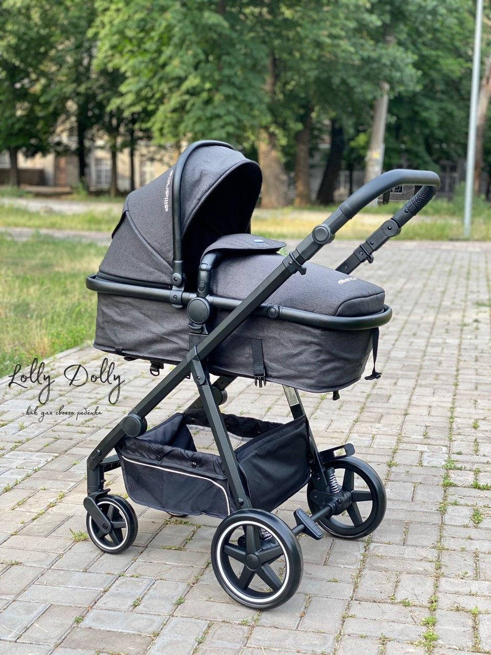 

Универсальная коляска-трансформер 2в1 El Camino Alliance ME 1069 Denim Dark Gray