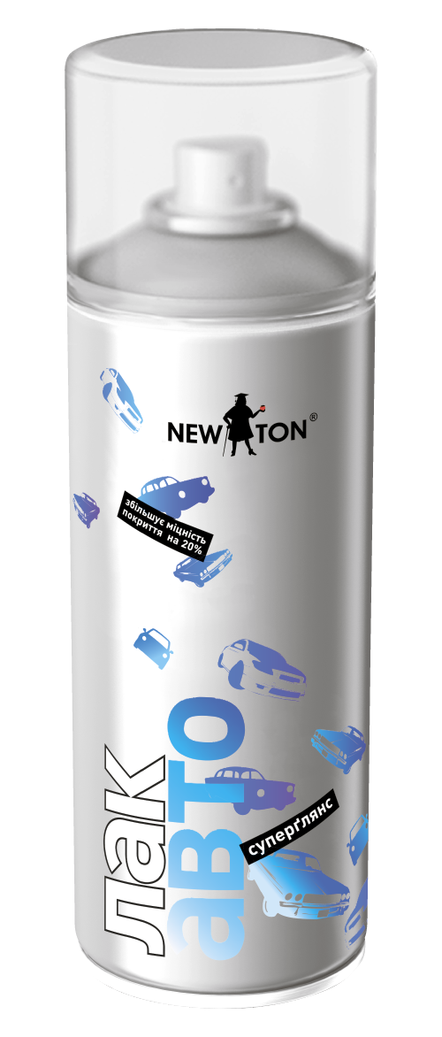 

Автомобильный акриловый лак New Ton 150мл