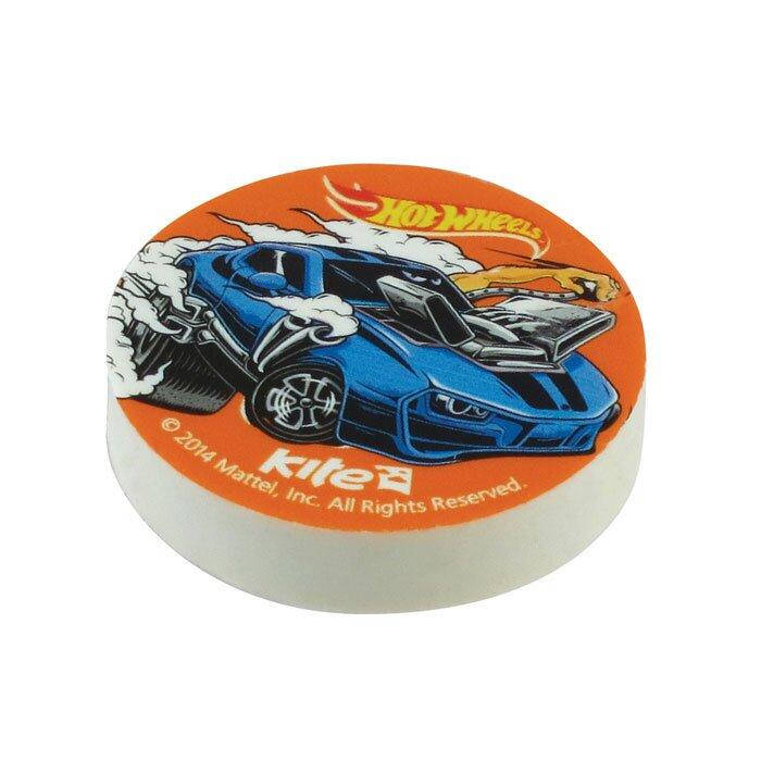 

Ластик круглый Hot Wheels, HW15-100К, Белый
