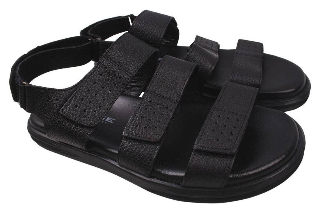 

Босоножки на низком ходу мужские Ridge натуральная кожа, цвет черный