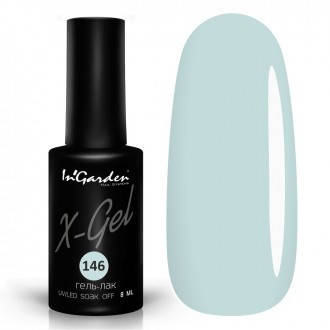 

Гель лак INGARDEN X-GEL (аквамарин) № 146, 8 мл