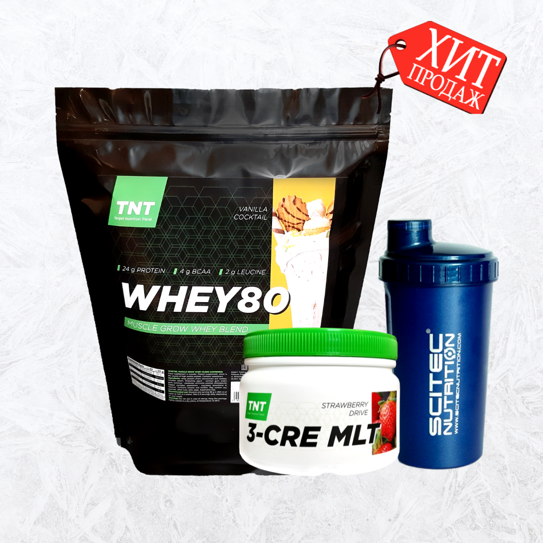 

Протеин Whey Для рельефа и массы белок 80% ВСАА 16% Польша +Креатин и Шейкер 0.6л!
