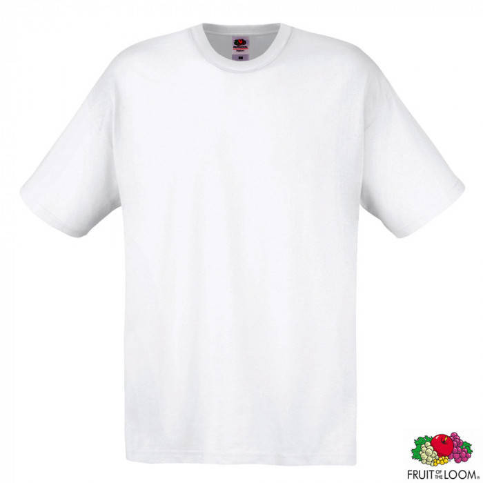 

Футболка однотонная мужская белая Original T, розница + опт \ ix - es - 0610820