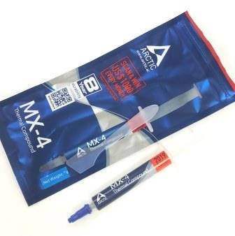 

15-00-072N. Термопаста Arctic MX-4, теплопроводность 8.5 Вт/мК, шприц 4г, new packaging