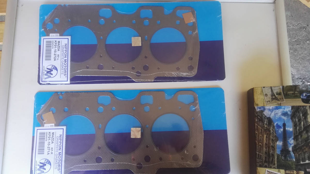 

Прокладка ГБЦ Mazda Xedos 6 9 323 KF 2.0 V6 KF0110272A KF0110271A прокладки головки блока левая правая