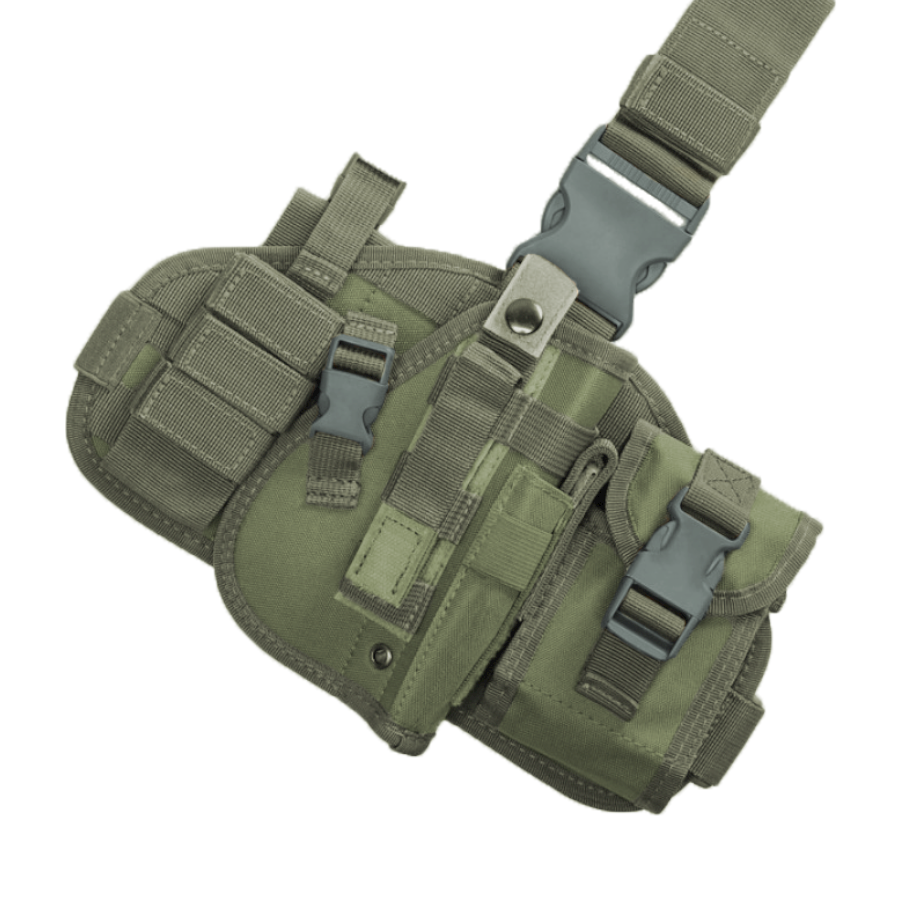 

Кобура набедренная NUPROL PMC UNIVERSAL HOLSTER, Olive, Оливковый