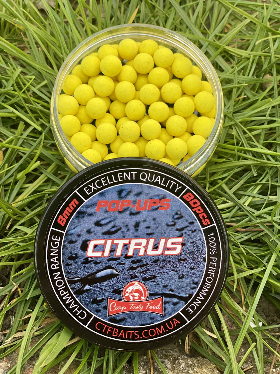 

Плавающие бойлы POP-UP CITRUS 8mm