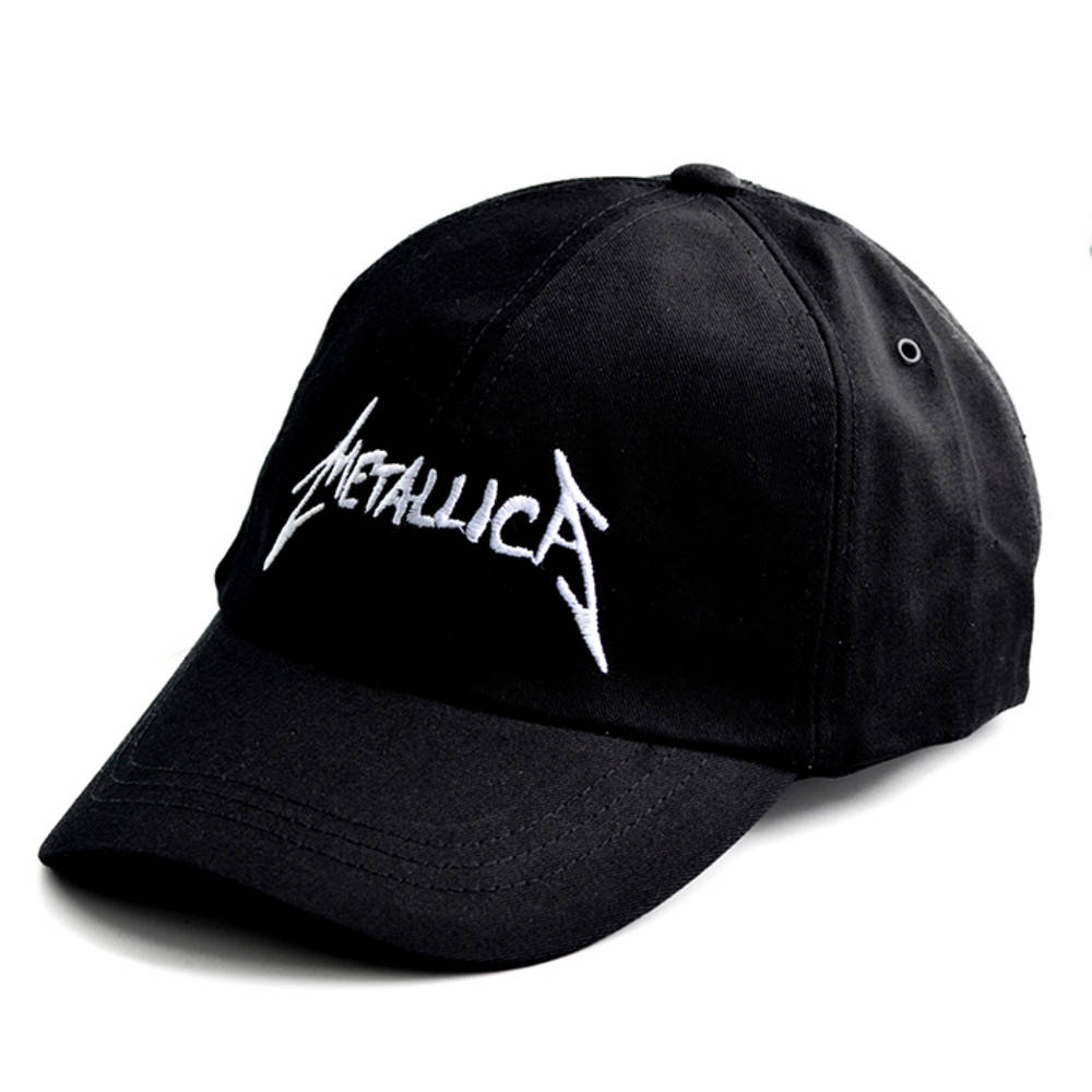 

Бейсболка Metallica (лого белое), Черный