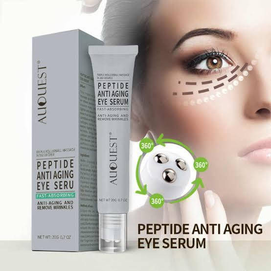 

Крем для кожи вокруг глаз AuQuest Peptide anti aging eye serum