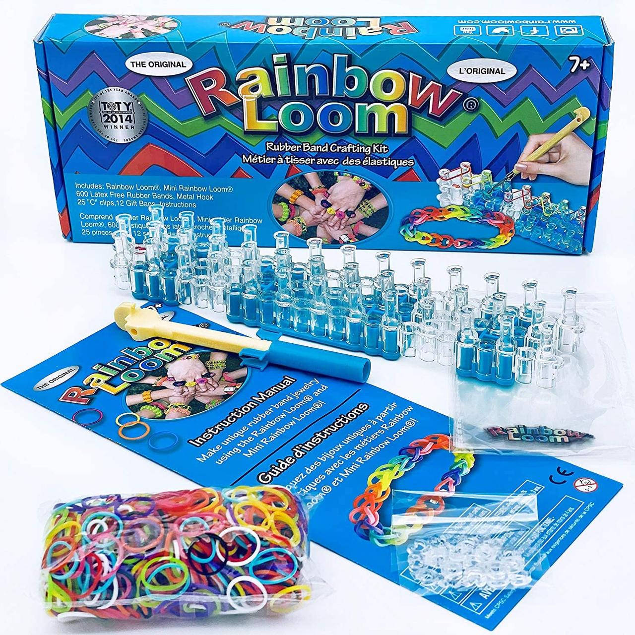 

Набор для творчества (резинки для плетения браслетов) Rainbow Loom