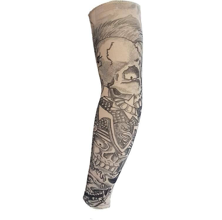 

Рукав чулок нарукавник вело / спортивный с татуировками тату на руки / ноги от солнца / «колхозного» загара D78-1