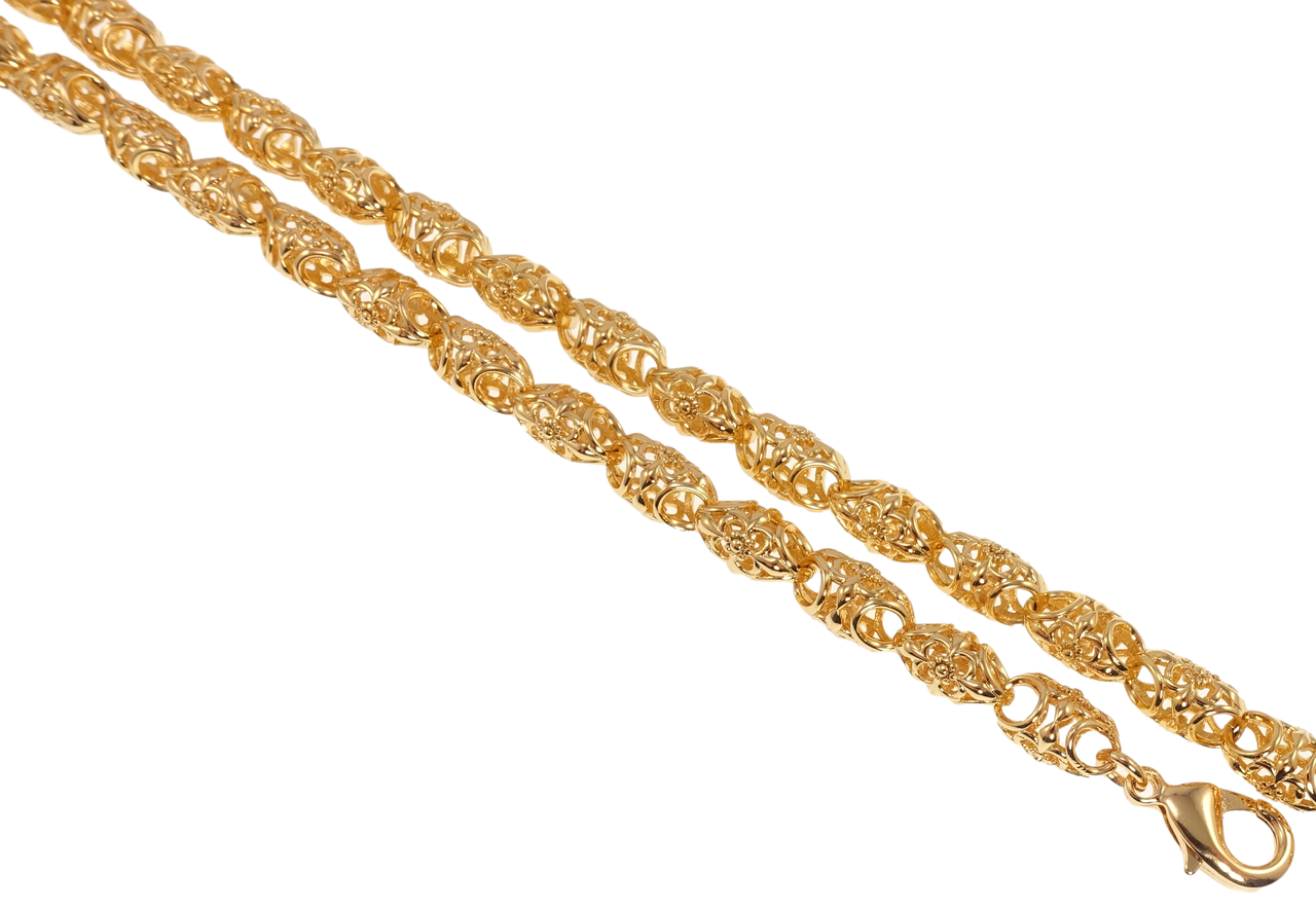 

Цепочка Xuping Позолота 18K "Плетение Фантазийное" длина 61см х 6мм