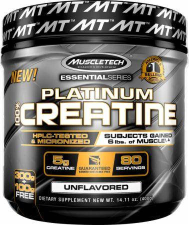 

MuscleTech Platinum 100% Creatine 400g