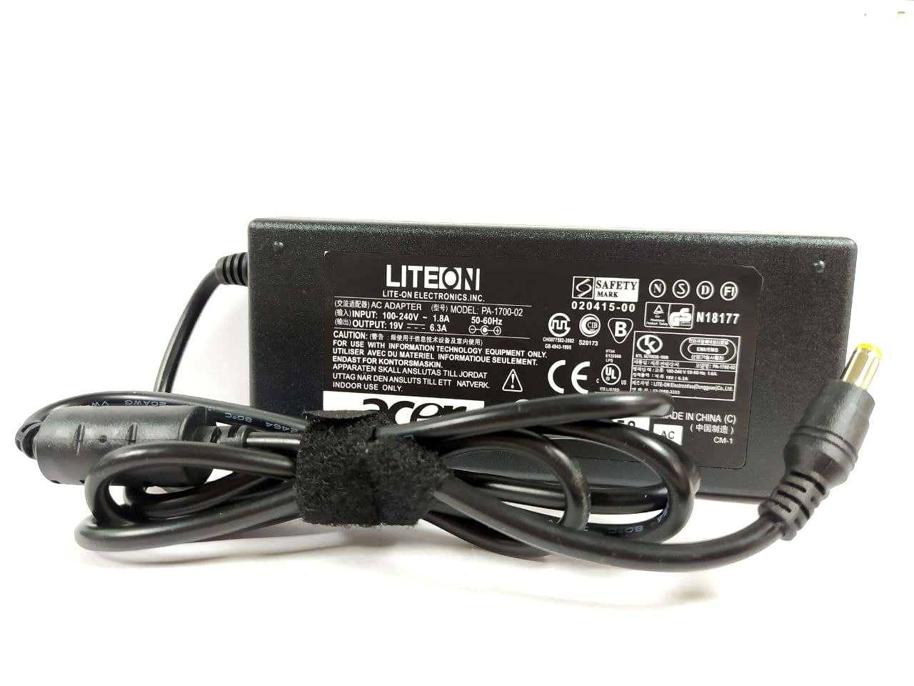 

Блок питания для ноутбука Acer 120W 19V 6.3A 5.5x1.7mm