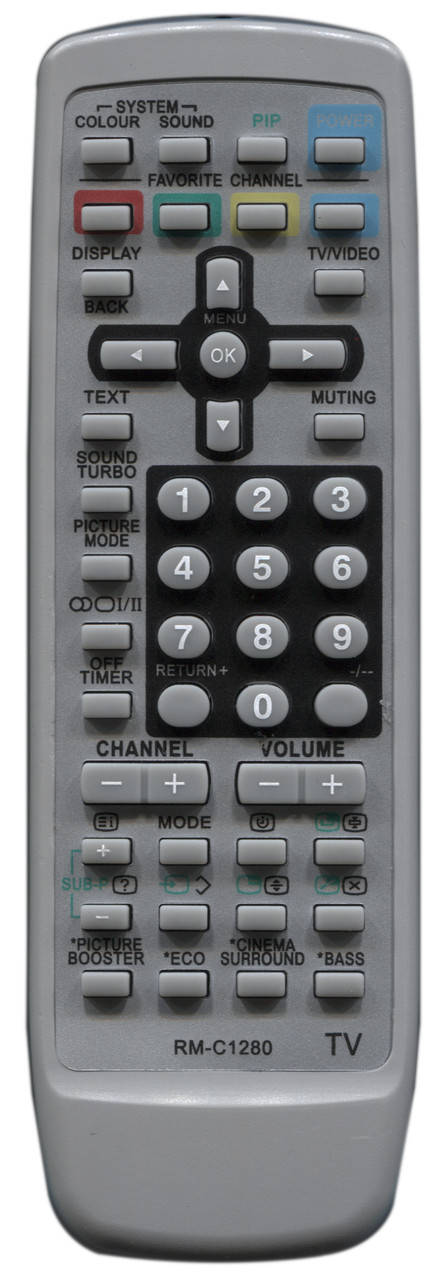

Пульт для телевизора JVC RM-C1280