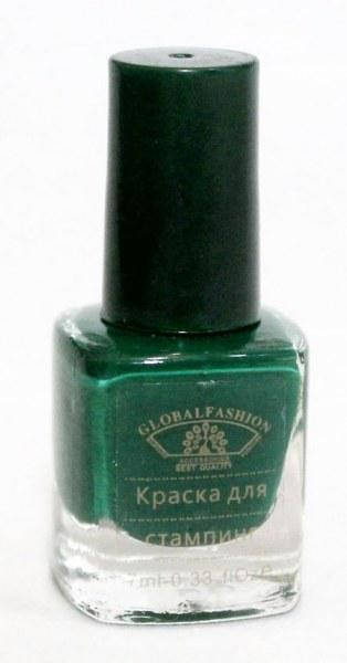 

Краска для стемпинга (зеленая), Зелёный