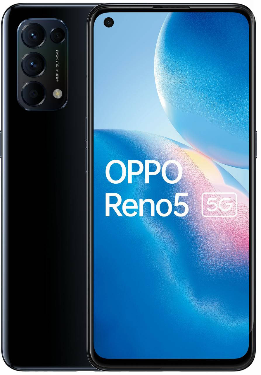 

Смартфон OPPO Reno5 5G 8/128GB Starry Black, Черный
