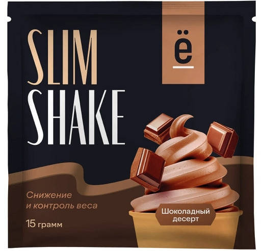 

Протеиновый коктейль Ё|Батон Slim Shake Шоколадный Десерт (15 грамм)