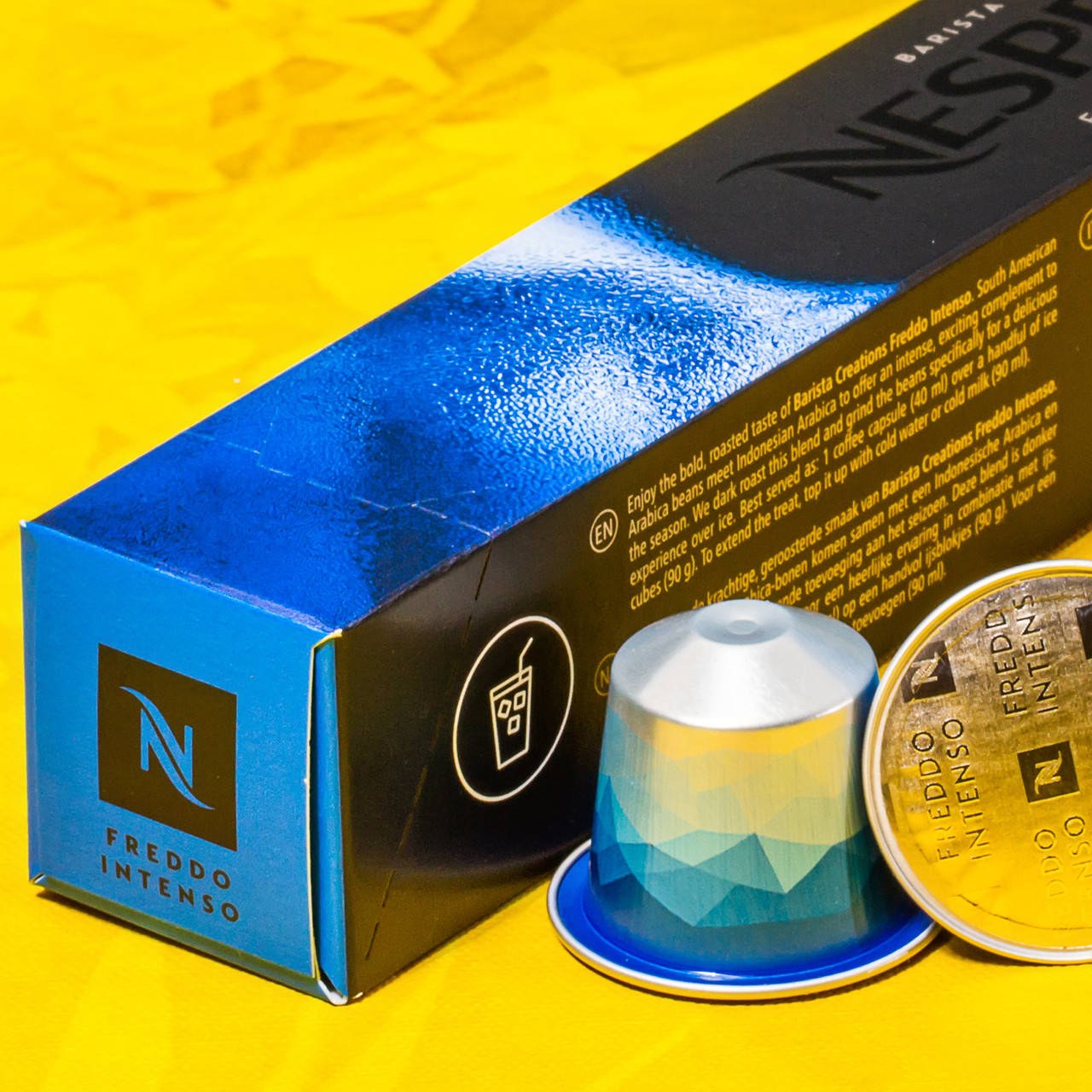 

Freddo Intenso-оригинальные капсулы Nespresso (Неспрессо), Швейцария (10шт)