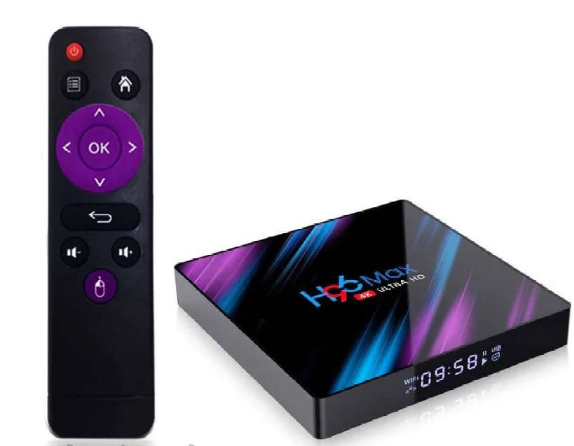 

H96 MAX Смарт ТВ приставка 4/64GB Android TV Box 9.0 h96 max