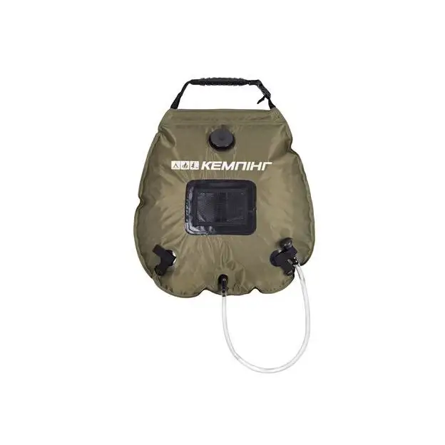 

Походный душ Кемпинг Fly Душевая туристическая система обымем 20л с встроенным термометром и лейкой