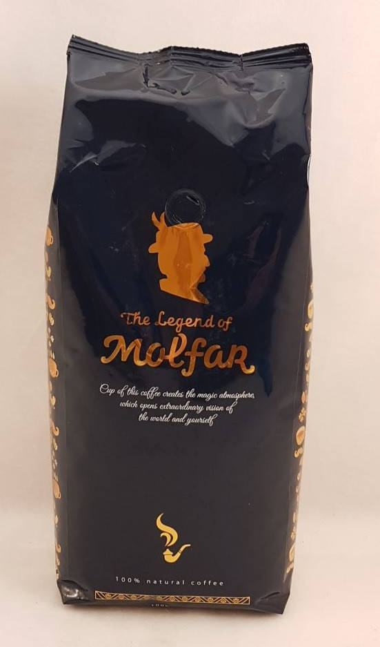 

Зерновой кофе Легенда Мольфара (бленд 555), синий 1 кг