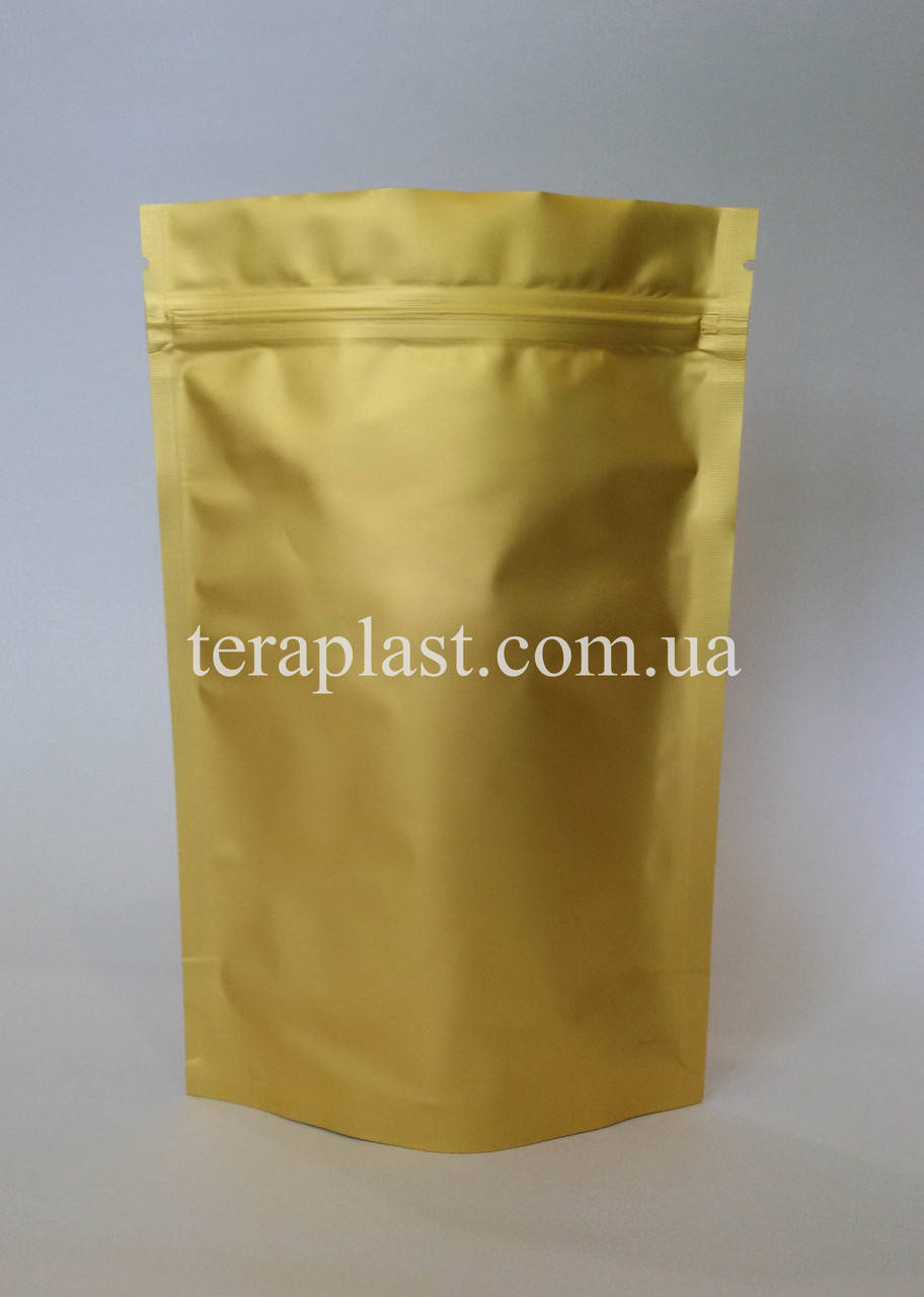 

Дой-Пак 150г золото 130х200 с зип замком, Золотистый